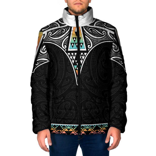 50 Years Kia Kaha Te Reo Maori Padded Jacket Ake Ake Ake! - Aussie Hoodie