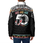 50 Years Kia Kaha Te Reo Maori Padded Jacket Ake Ake Ake! - Aussie Hoodie