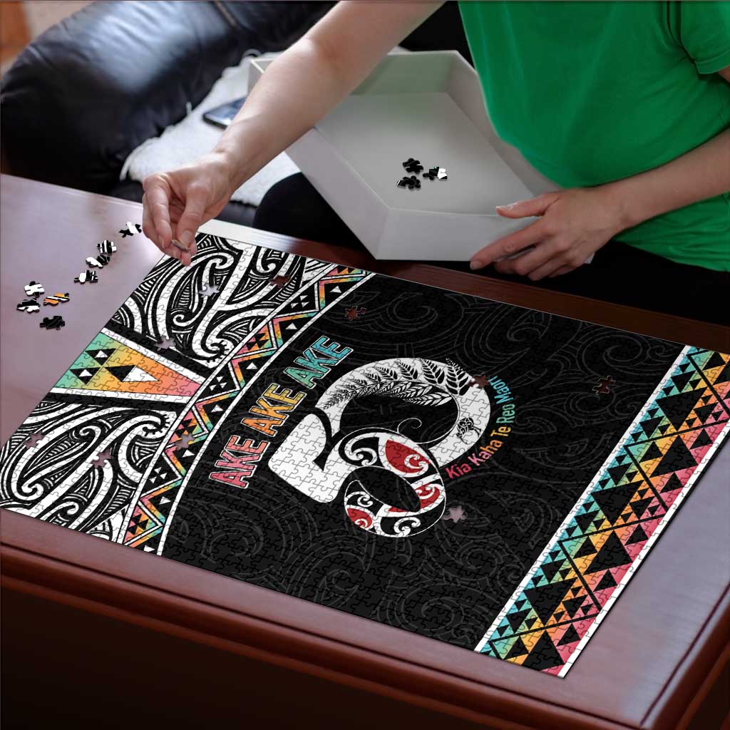 50 Years Kia Kaha Te Reo Maori Puzzle Ake Ake Ake! - Aussie Hoodie