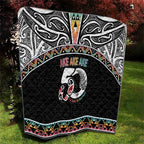 50 Years Kia Kaha Te Reo Maori Quilt Ake Ake Ake! - Aussie Hoodie
