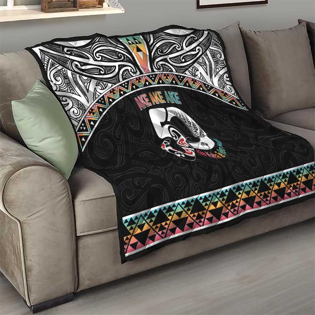 50 Years Kia Kaha Te Reo Maori Quilt Ake Ake Ake! - Aussie Hoodie