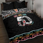 50 Years Kia Kaha Te Reo Maori Quilt Bed Set Ake Ake Ake! - Aussie Hoodie