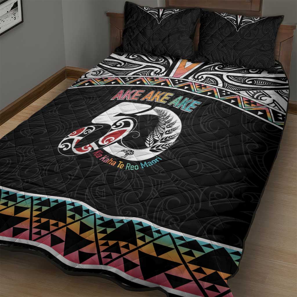 50 Years Kia Kaha Te Reo Maori Quilt Bed Set Ake Ake Ake! - Aussie Hoodie