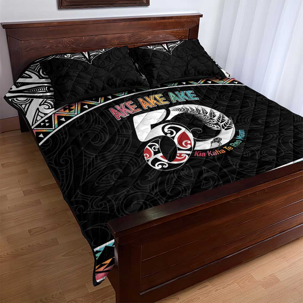 50 Years Kia Kaha Te Reo Maori Quilt Bed Set Ake Ake Ake! - Aussie Hoodie