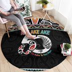 50 Years Kia Kaha Te Reo Maori Round Carpet Ake Ake Ake! - Aussie Hoodie
