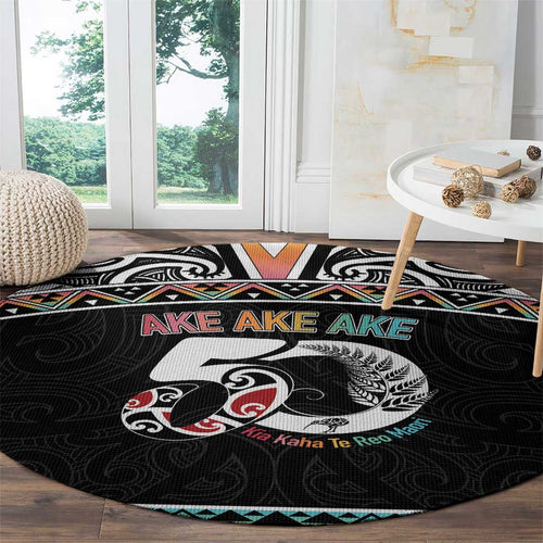 50 Years Kia Kaha Te Reo Maori Round Carpet Ake Ake Ake! - Aussie Hoodie