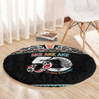 50 Years Kia Kaha Te Reo Maori Round Carpet Ake Ake Ake! - Aussie Hoodie
