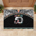 50 Years Kia Kaha Te Reo Maori Rubber Doormat Ake Ake Ake! - Aussie Hoodie