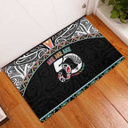 50 Years Kia Kaha Te Reo Maori Rubber Doormat Ake Ake Ake! - Aussie Hoodie