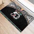 50 Years Kia Kaha Te Reo Maori Rubber Doormat Ake Ake Ake! - Aussie Hoodie
