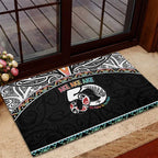 50 Years Kia Kaha Te Reo Maori Rubber Doormat Ake Ake Ake! - Aussie Hoodie