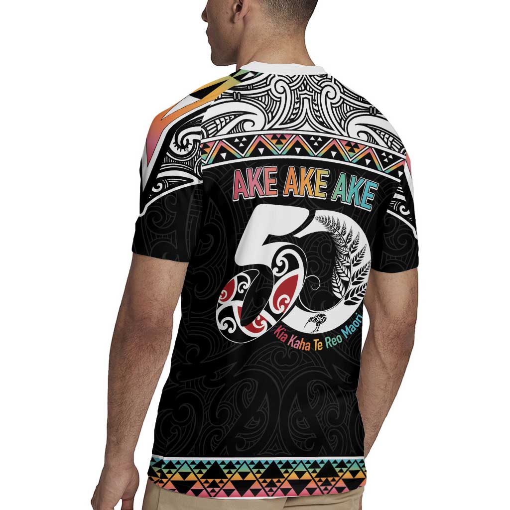 50 Years Kia Kaha Te Reo Maori Rugby Jersey Ake Ake Ake! - Aussie Hoodie