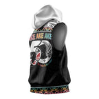 50 Years Kia Kaha Te Reo Maori Sleeveless Hoodie Ake Ake Ake! - Aussie Hoodie
