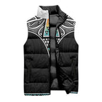 50 Years Kia Kaha Te Reo Maori Sleeveless Puffer Jacket Ake Ake Ake! - Aussie Hoodie