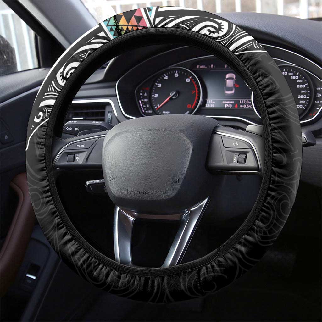 50 Years Kia Kaha Te Reo Maori Steering Wheel Cover Ake Ake Ake! - Aussie Hoodie