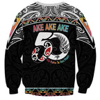 50 Years Kia Kaha Te Reo Maori Sweatshirt Ake Ake Ake! - Aussie Hoodie