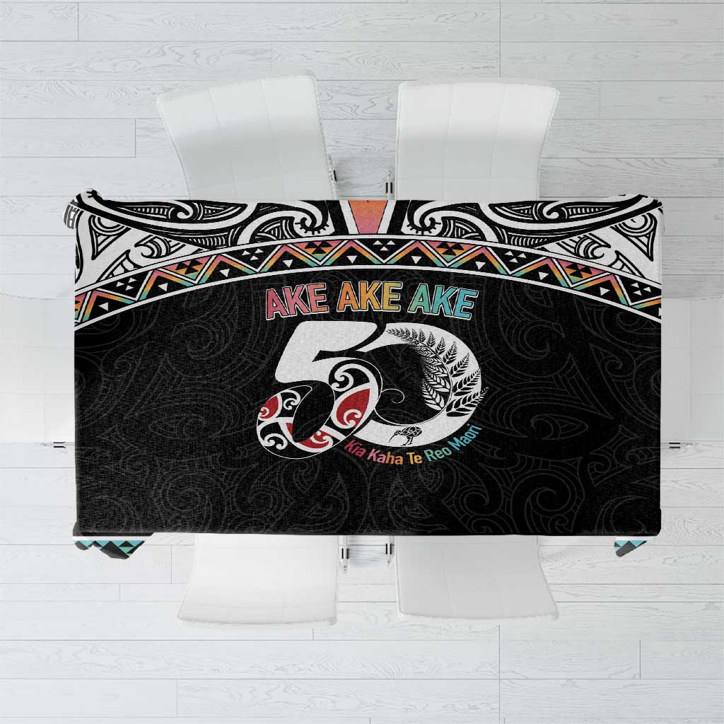 50 Years Kia Kaha Te Reo Maori Tablecloth Ake Ake Ake! - Aussie Hoodie