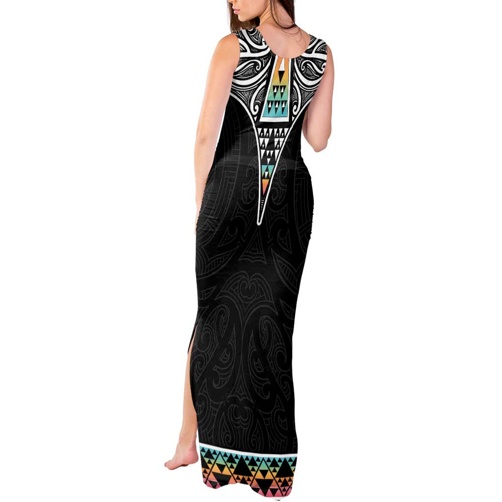 50 Years Kia Kaha Te Reo Maori Tank Maxi Dress Ake Ake Ake! - Aussie Hoodie