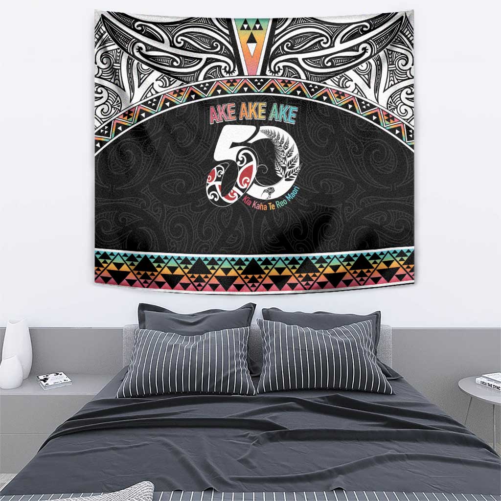 50 Years Kia Kaha Te Reo Maori Tapestry Ake Ake Ake! - Aussie Hoodie