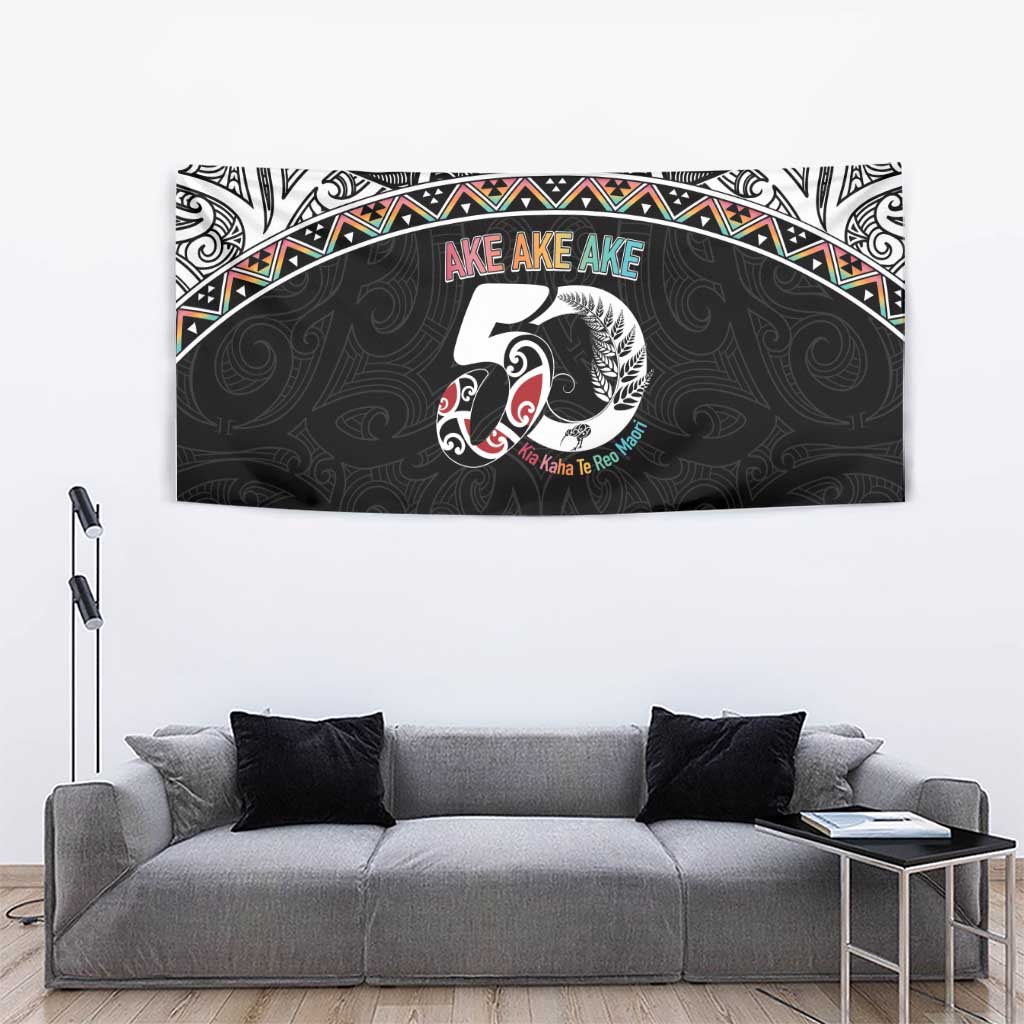 50 Years Kia Kaha Te Reo Maori Tapestry Ake Ake Ake! - Aussie Hoodie