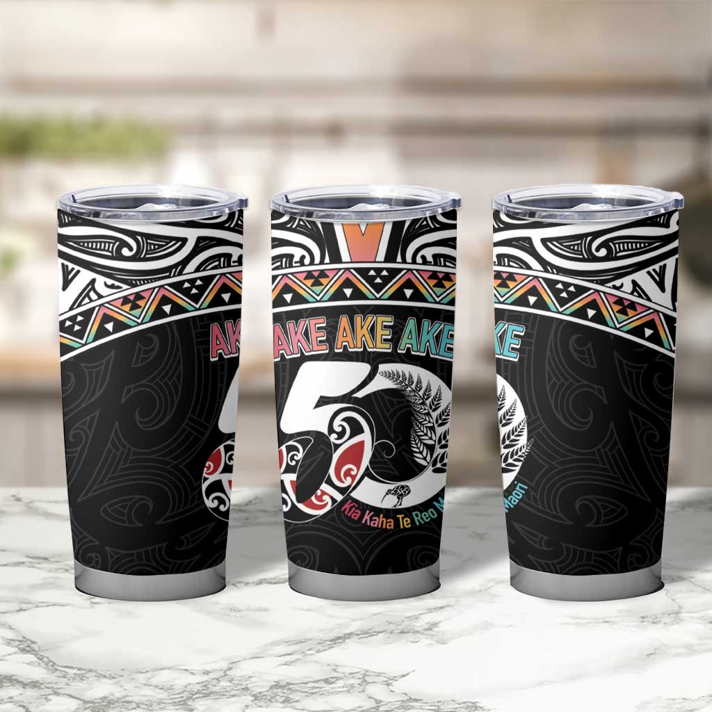 50 Years Kia Kaha Te Reo Maori Tumbler Cup Ake Ake Ake! - Aussie Hoodie