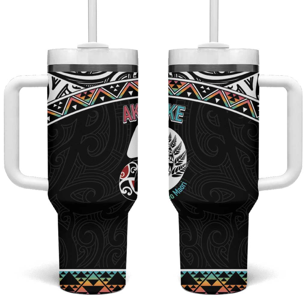 50 Years Kia Kaha Te Reo Maori Tumbler With Handle Ake Ake Ake! - Aussie Hoodie