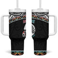 50 Years Kia Kaha Te Reo Maori Tumbler With Handle Ake Ake Ake! - Aussie Hoodie