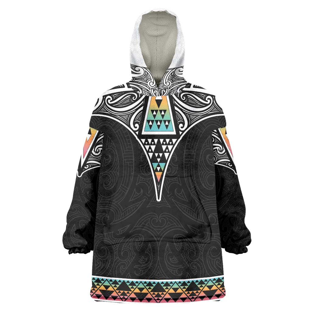 50 Years Kia Kaha Te Reo Maori Wearable Blanket Hoodie Ake Ake Ake! - Aussie Hoodie