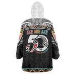 50 Years Kia Kaha Te Reo Maori Wearable Blanket Hoodie Ake Ake Ake! - Aussie Hoodie