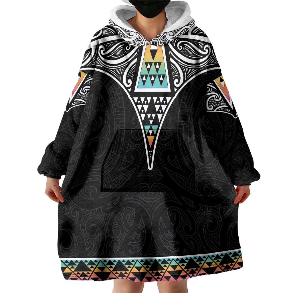 50 Years Kia Kaha Te Reo Maori Wearable Blanket Hoodie Ake Ake Ake! - Aussie Hoodie