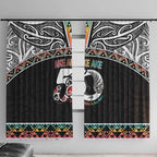 50 Years Kia Kaha Te Reo Maori Window Curtain Ake Ake Ake! - Aussie Hoodie
