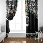 50 Years Kia Kaha Te Reo Maori Window Curtain Ake Ake Ake! - Aussie Hoodie