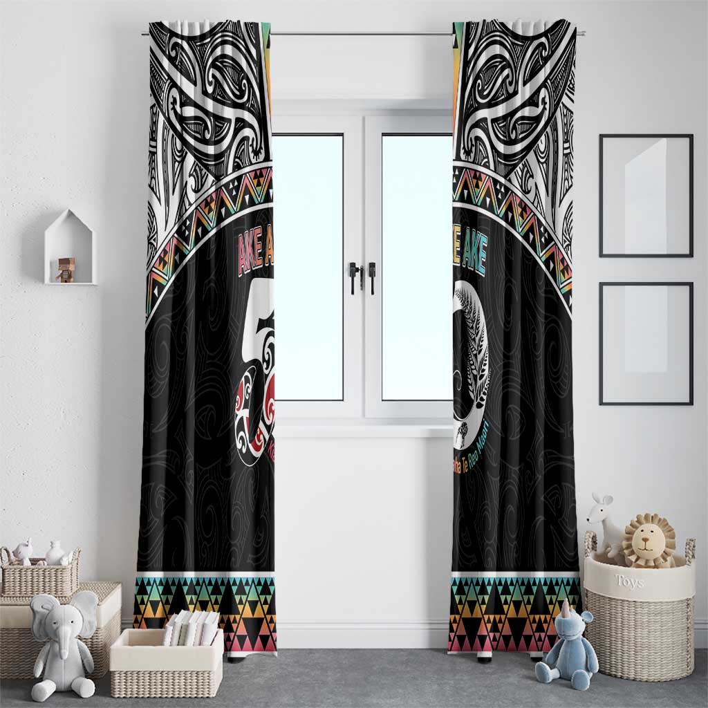 50 Years Kia Kaha Te Reo Maori Window Curtain Ake Ake Ake! - Aussie Hoodie