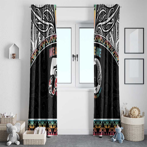 50 Years Kia Kaha Te Reo Maori Window Curtain Ake Ake Ake! - Aussie Hoodie