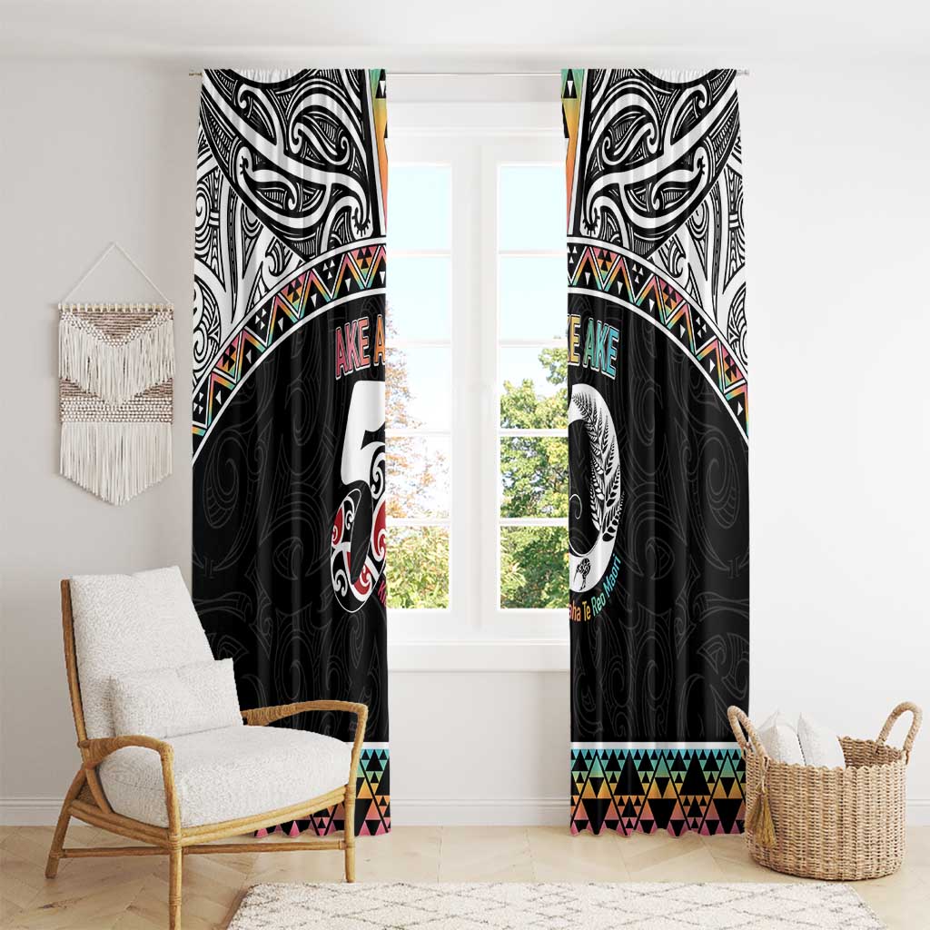 50 Years Kia Kaha Te Reo Maori Window Curtain Ake Ake Ake! - Aussie Hoodie