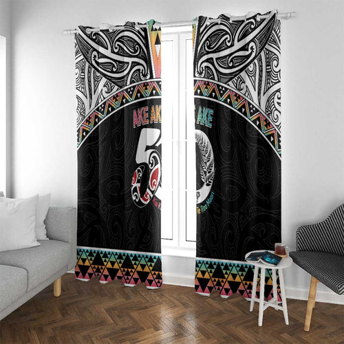 50 Years Kia Kaha Te Reo Maori Window Curtain Ake Ake Ake! - Aussie Hoodie