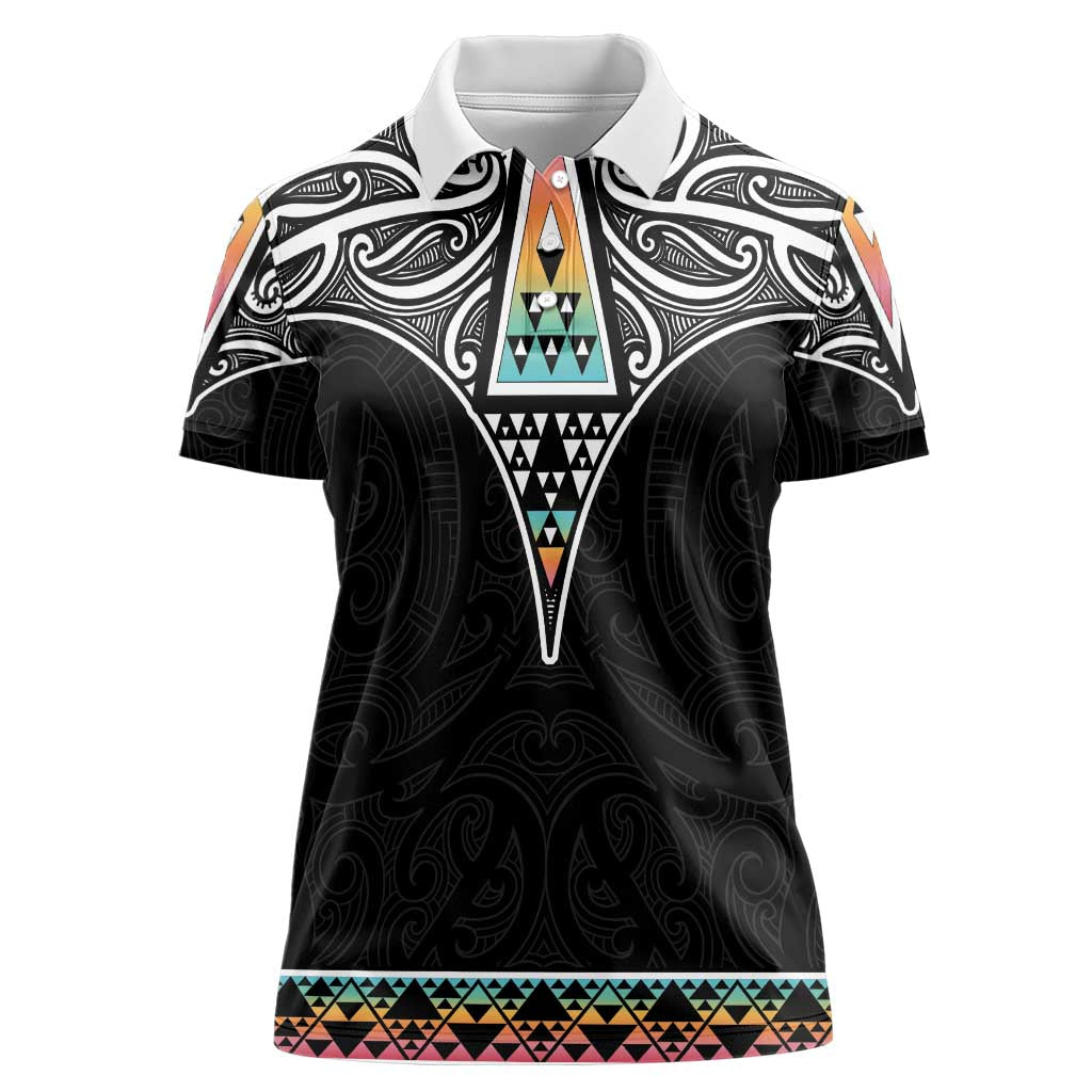 50 Years Kia Kaha Te Reo Maori Women Polo Shirt Ake Ake Ake! - Aussie Hoodie