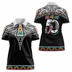 50 Years Kia Kaha Te Reo Maori Women Polo Shirt Ake Ake Ake! - Aussie Hoodie