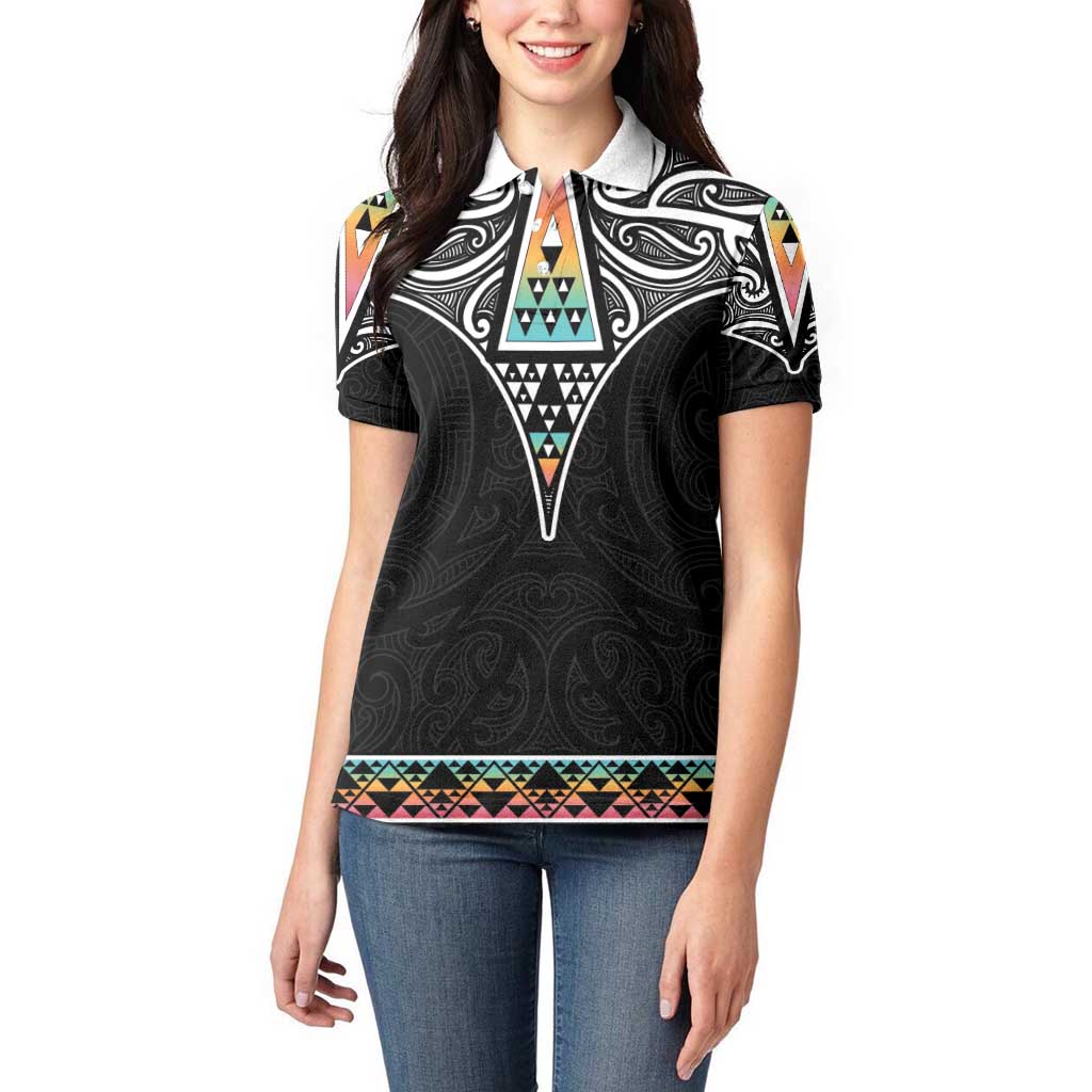 50 Years Kia Kaha Te Reo Maori Women Polo Shirt Ake Ake Ake! - Aussie Hoodie