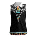 50 Years Kia Kaha Te Reo Maori Women Sleeveless Polo Shirt Ake Ake Ake! - Aussie Hoodie