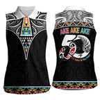 50 Years Kia Kaha Te Reo Maori Women Sleeveless Polo Shirt Ake Ake Ake! - Aussie Hoodie