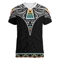 50 Years Kia Kaha Te Reo Maori Women V-Neck T-Shirt Ake Ake Ake! - Aussie Hoodie