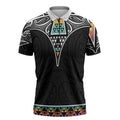 50 Years Kia Kaha Te Reo Maori Zipper Polo Shirt Ake Ake Ake! - Aussie Hoodie