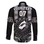 personalised-collingwood-football-family-matching-long-sleeve-bodycon-dress-and-hawaiian-shirt-champions-go-magpies