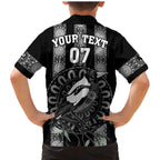 personalised-collingwood-football-family-matching-mermaid-dress-and-hawaiian-shirt-champions-go-magpies