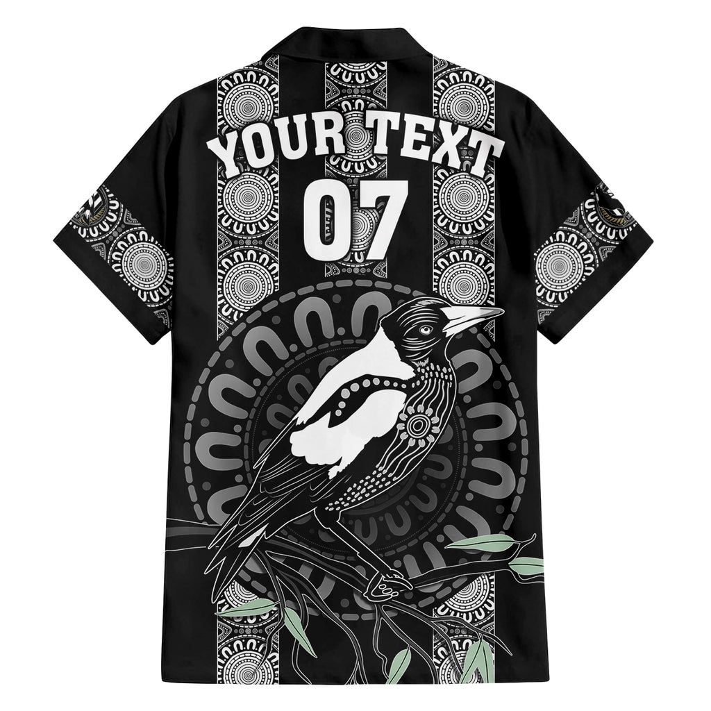 personalised-collingwood-football-family-matching-off-shoulder-maxi-dress-and-hawaiian-shirt-champions-go-magpies