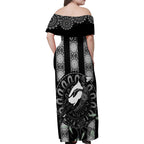 personalised-collingwood-football-family-matching-off-shoulder-maxi-dress-and-hawaiian-shirt-champions-go-magpies