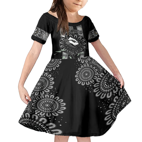 personalised-collingwood-football-family-matching-off-shoulder-short-dress-and-hawaiian-shirt-champions-go-magpies