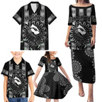 personalised-collingwood-football-family-matching-puletasi-dress-and-hawaiian-shirt-champions-go-magpies