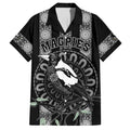 personalised-collingwood-football-family-matching-short-sleeve-bodycon-dress-and-hawaiian-shirt-champions-go-magpies